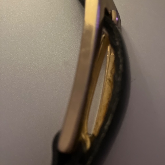 Dolce & Gabanna black patent leather belt size 90 main image 5